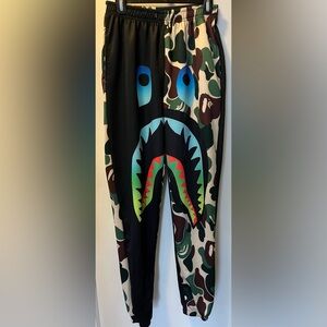 Funky face joggers